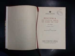 HISTÓRIA DE SANTA CRUZ DO CABO DE GUÉ