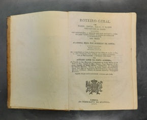 ROTEIRO GERAL DAS COSTAS, ILHAS E BAIXOS RECONHECIDOS NO GLOBO.