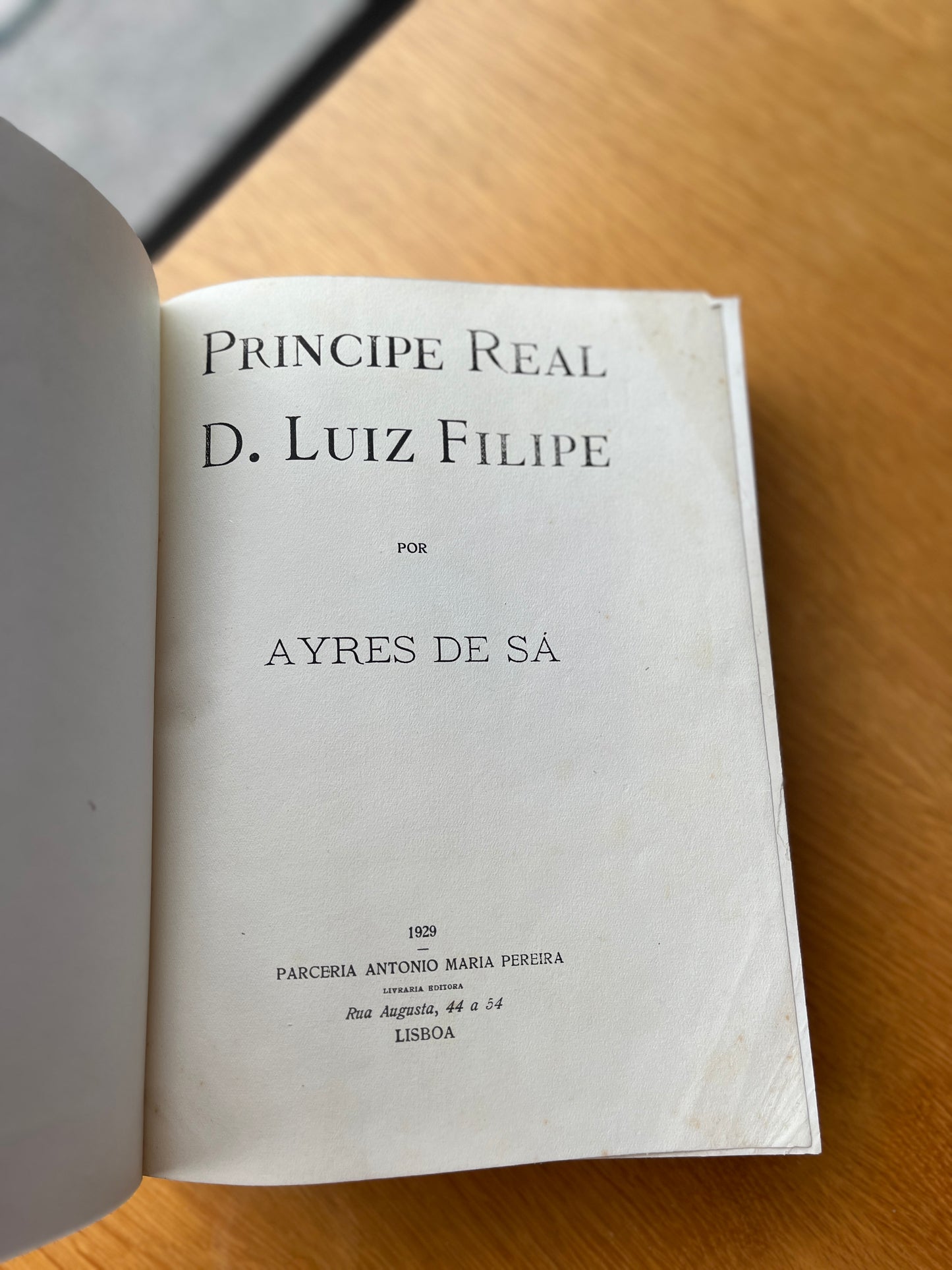 PRINCIPE REAL D. LUIZ FILIPE