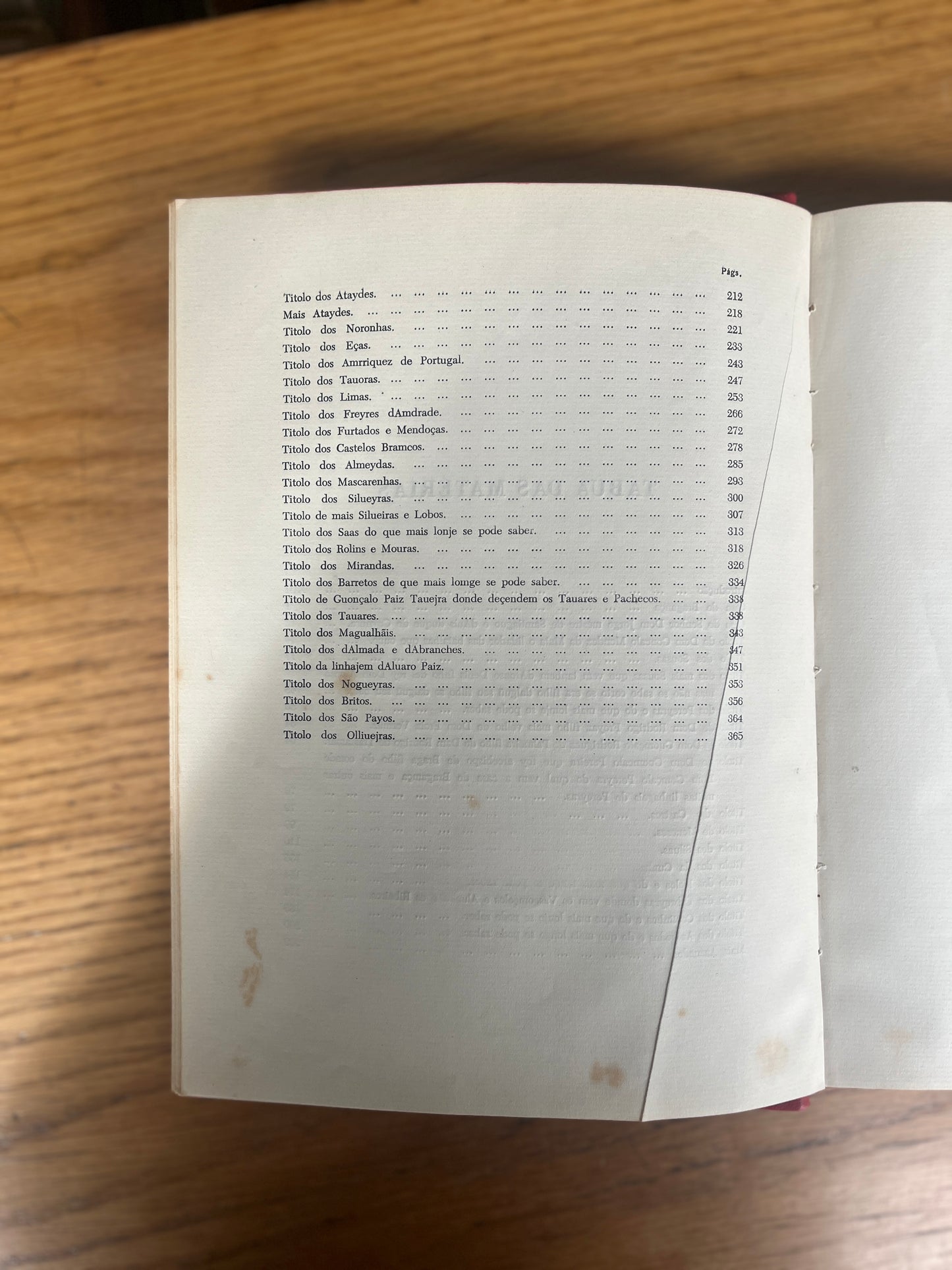 LIVRO DE LINHAGENS DO SECULO XVI