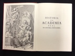 HISTORIA DA ACADEMIA REAL DA HISTORIA PORTUGUEZA