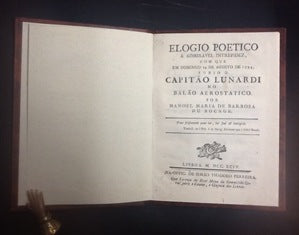 ELOGIO POETICO Á ADMIRAVEL INTREPIDEZ COM QUE EM DOMINGO 24 DE AGOSTO DE 1794,