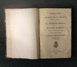 MANDADOS PUBLICAR POR SUA MAGESTADE IMPERIAL O REGENTE DO REINO