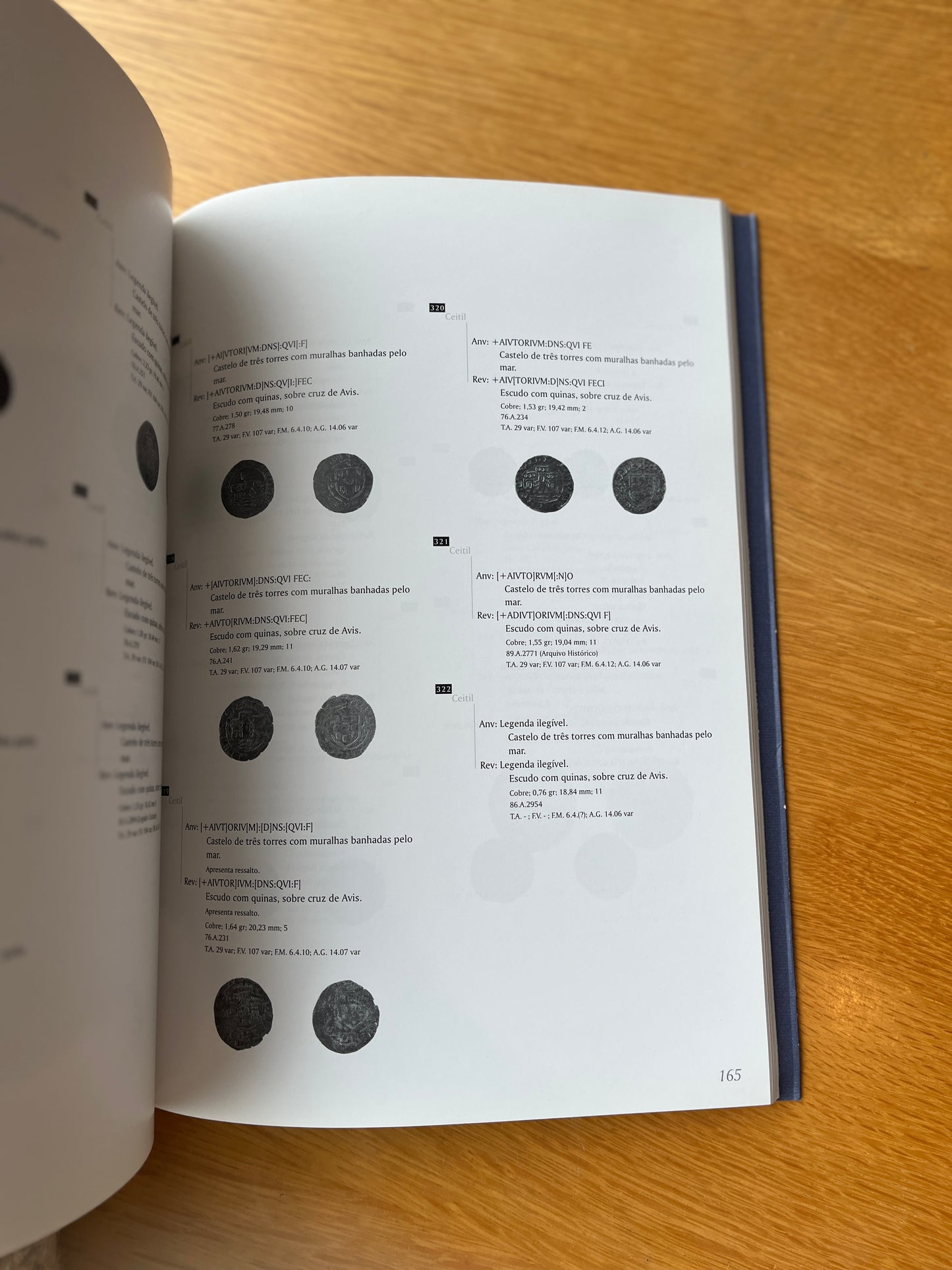 CATÁLOGO DE MOEDAS DA MONARQUIA PORTUGUESA (1185-1640)