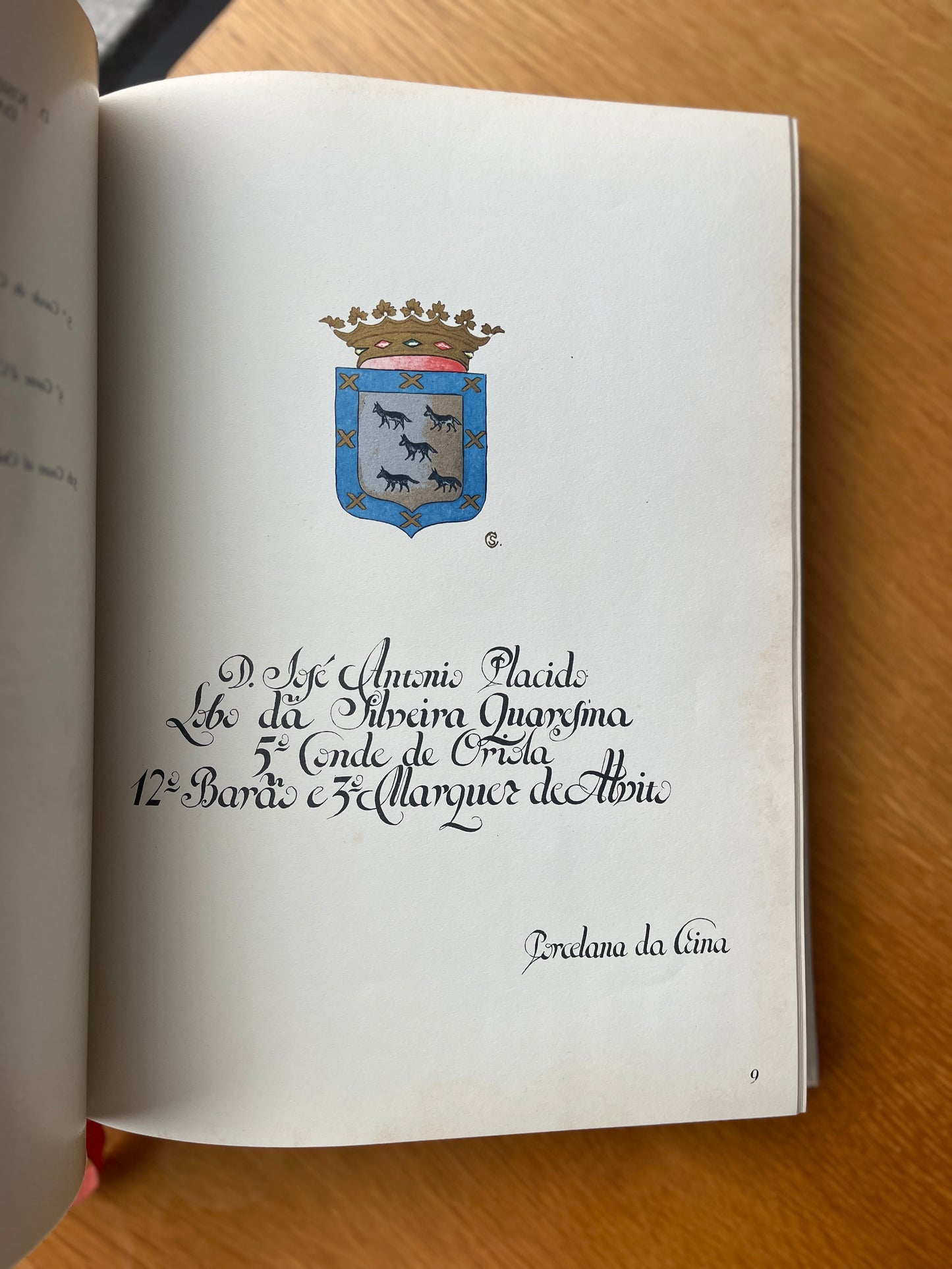 LIVRO DE BRAZOENS / LIVRE DE BLASONS / BOOK OF COATS OF ARMS