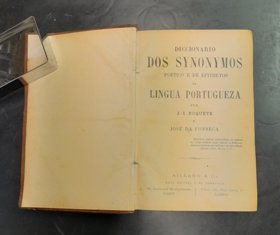 DICCIONARIO DA LINGUA PORTUGUEZA E DICCIONARIO DE SYNONYMOS