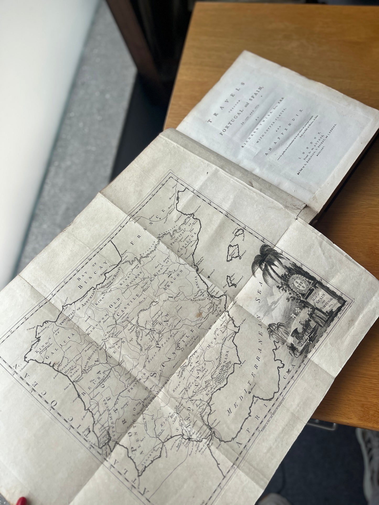 TRAVELS THROUGH PORTUGAL AND SPAIN IN 1772 AND 1773