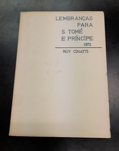 LEMBRANÇAS PARA S. TOMÉ E PRÍNCIPE 1972