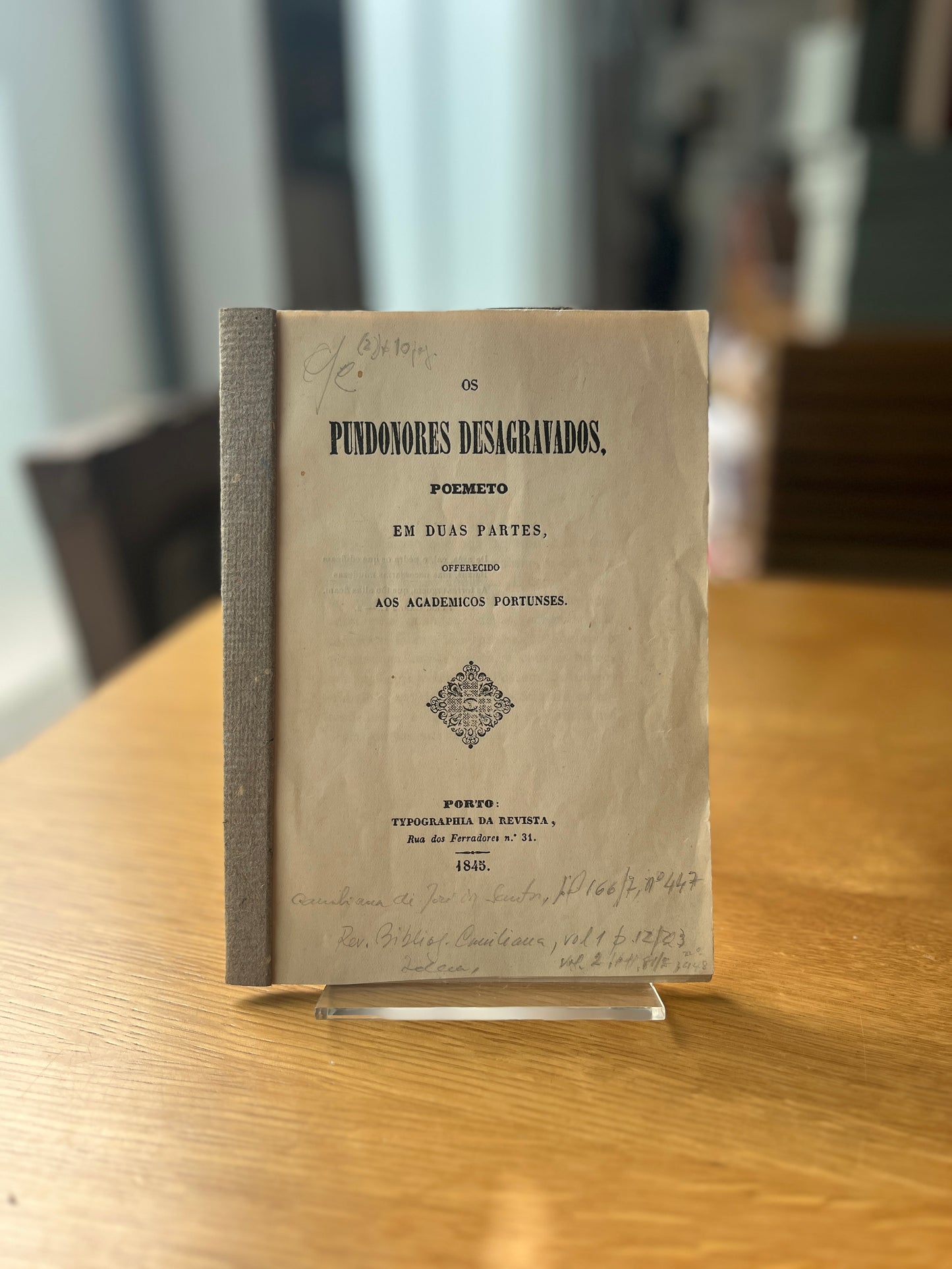 OS PUNDONORES DESAGRAVADOS