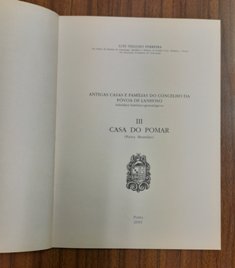 III - CASA DO POMAR