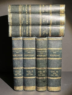 PORTUGAL Diccionário historico, corographico, heraldico, biographico, bibliographico, numismatico e artistico...