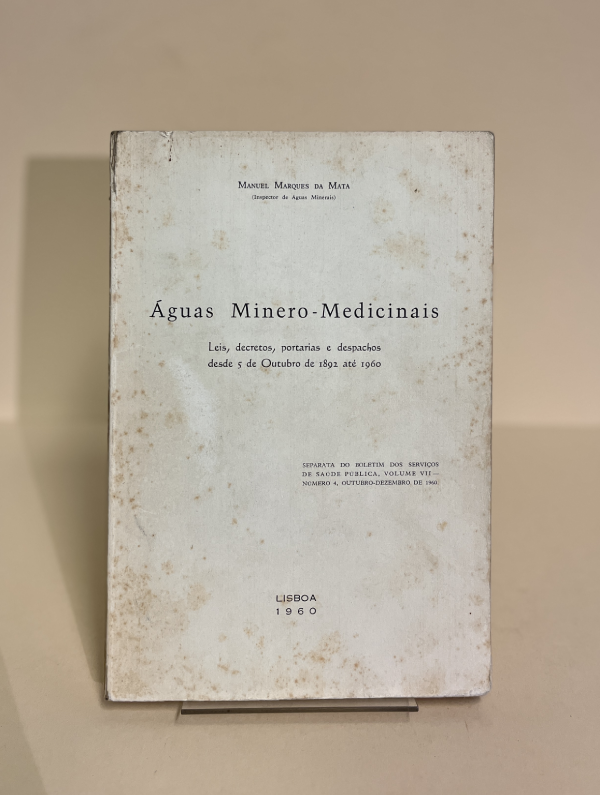 ÁGUAS MINERO - MEDICINAIS