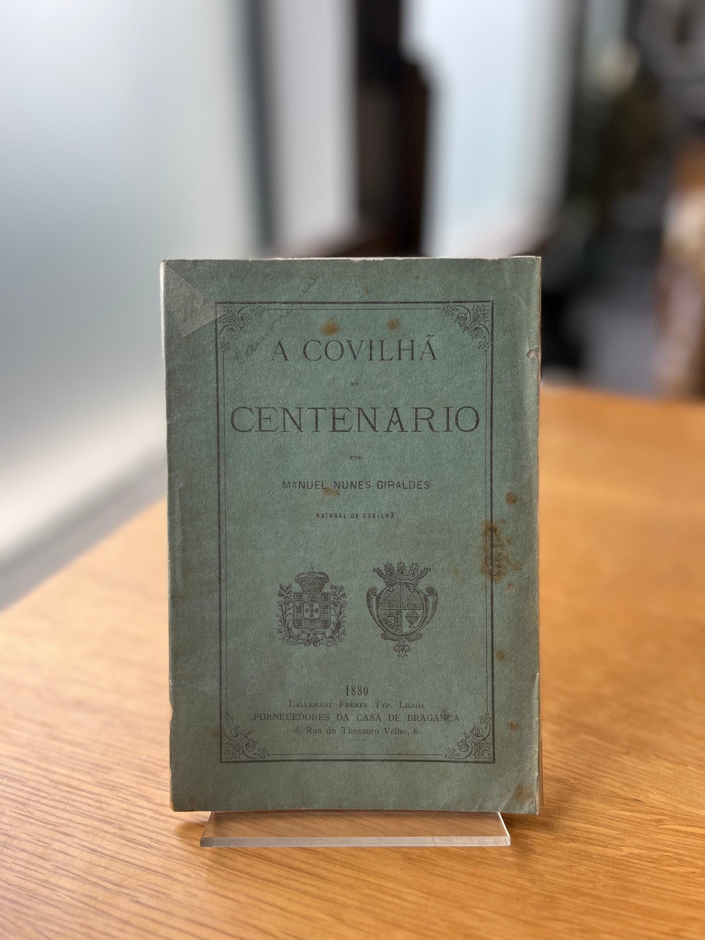 A COVILHÃ NO CENTENARIO