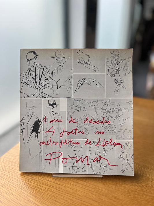 1 ANO DE DESENHO 4 POETAS NO METROPOLITANO DE LISBOA