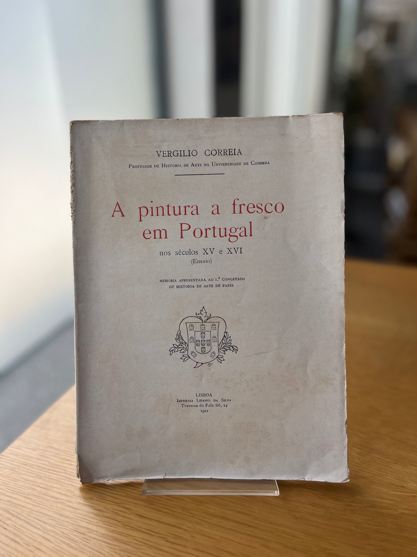 A PINTURA A FRESCO EM PORTUGAL