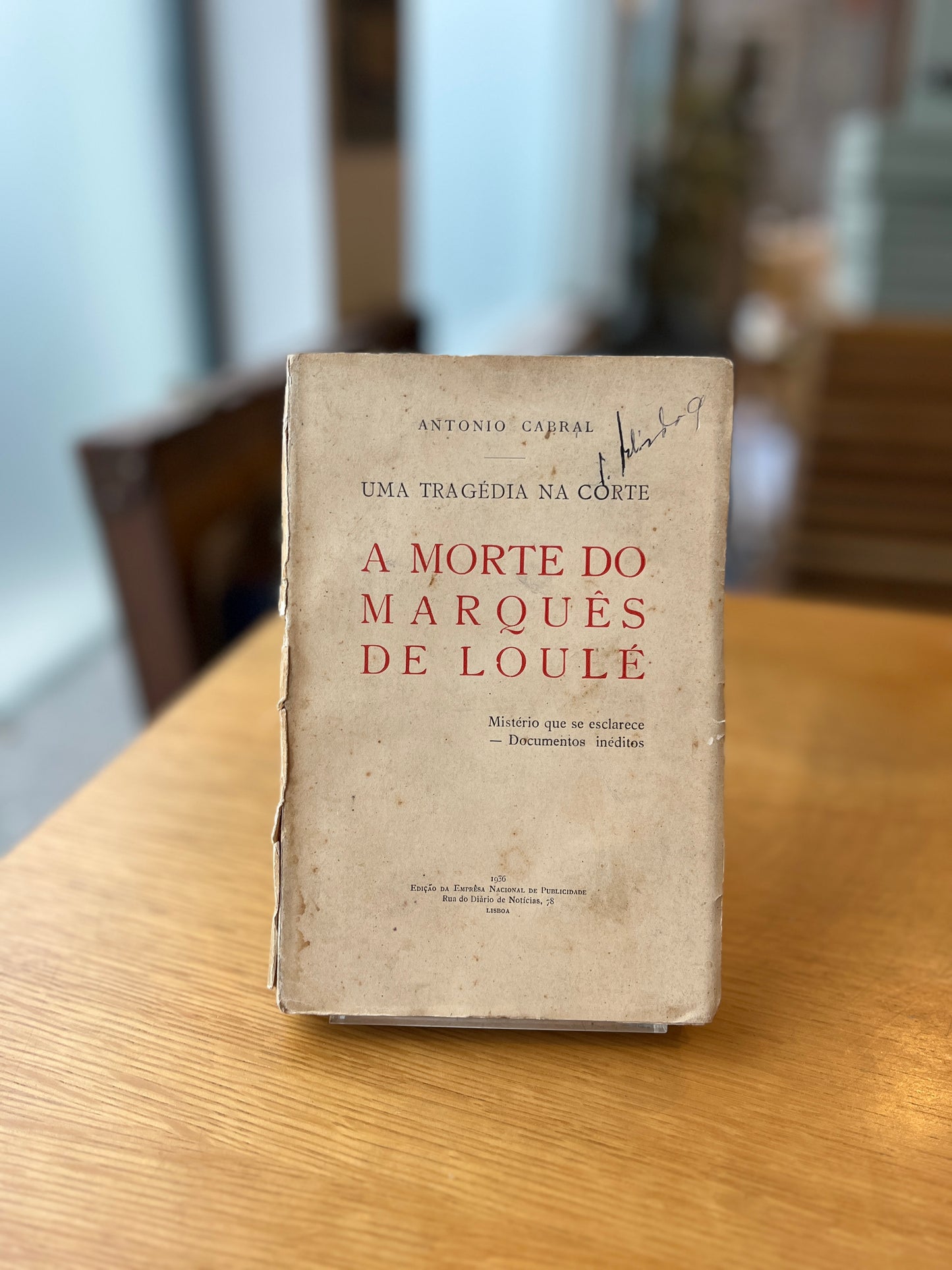 A MORTE DO MARQUÊS DE LOULÉ