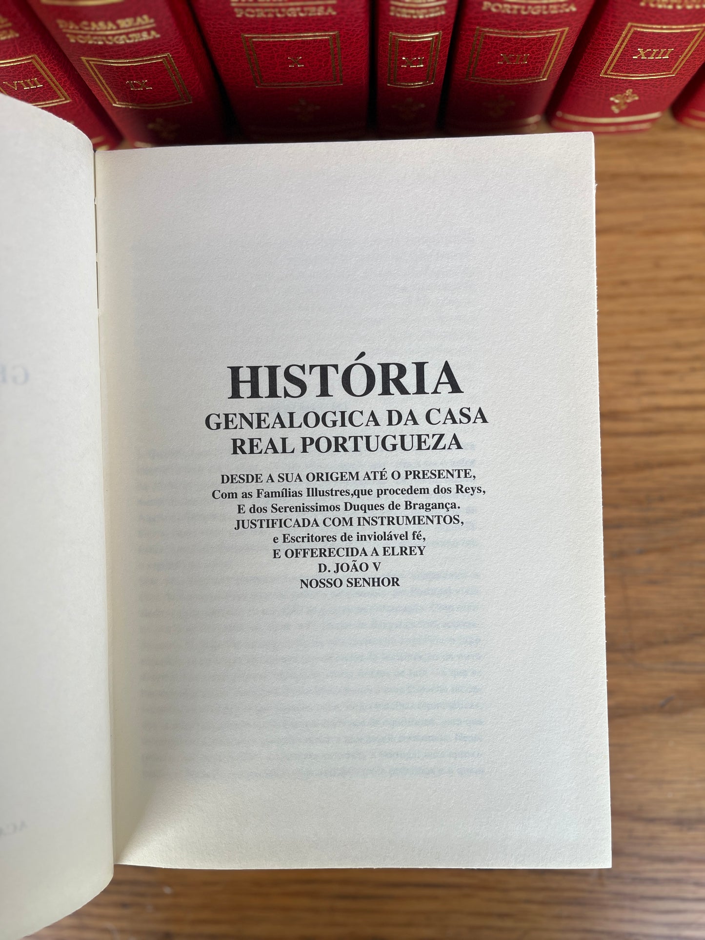 HISTÓRIA GENEALÓGICA DA CASA REAL PORTUGUESA