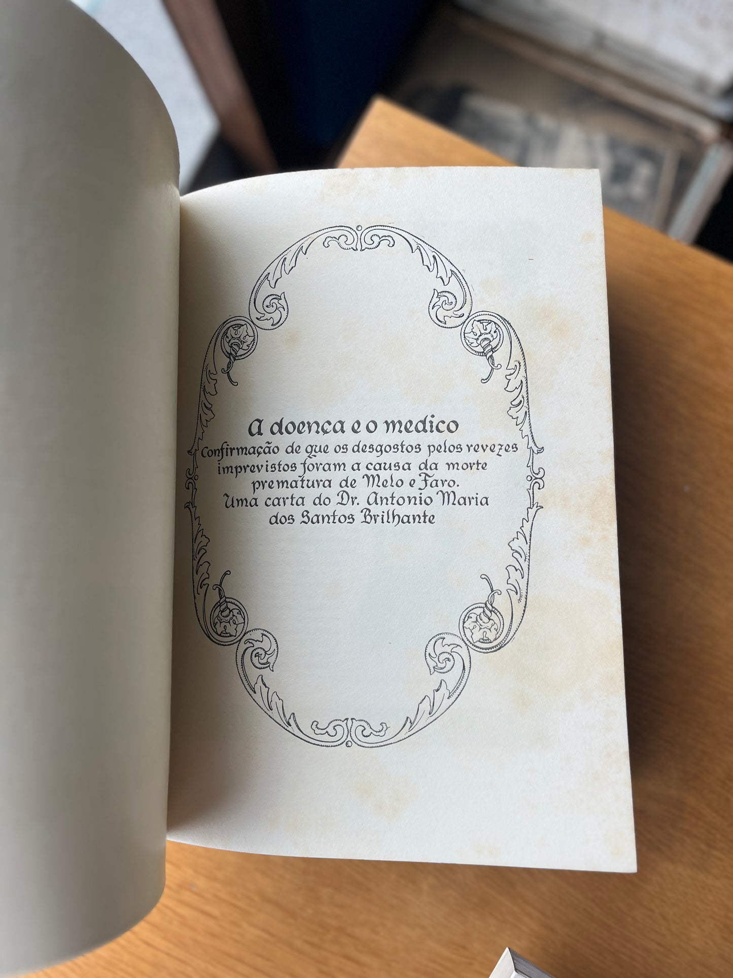 LIVRO DE FAMILIA IN MEMORIAM JOSÉ DIONISIO DE MELO E FARO