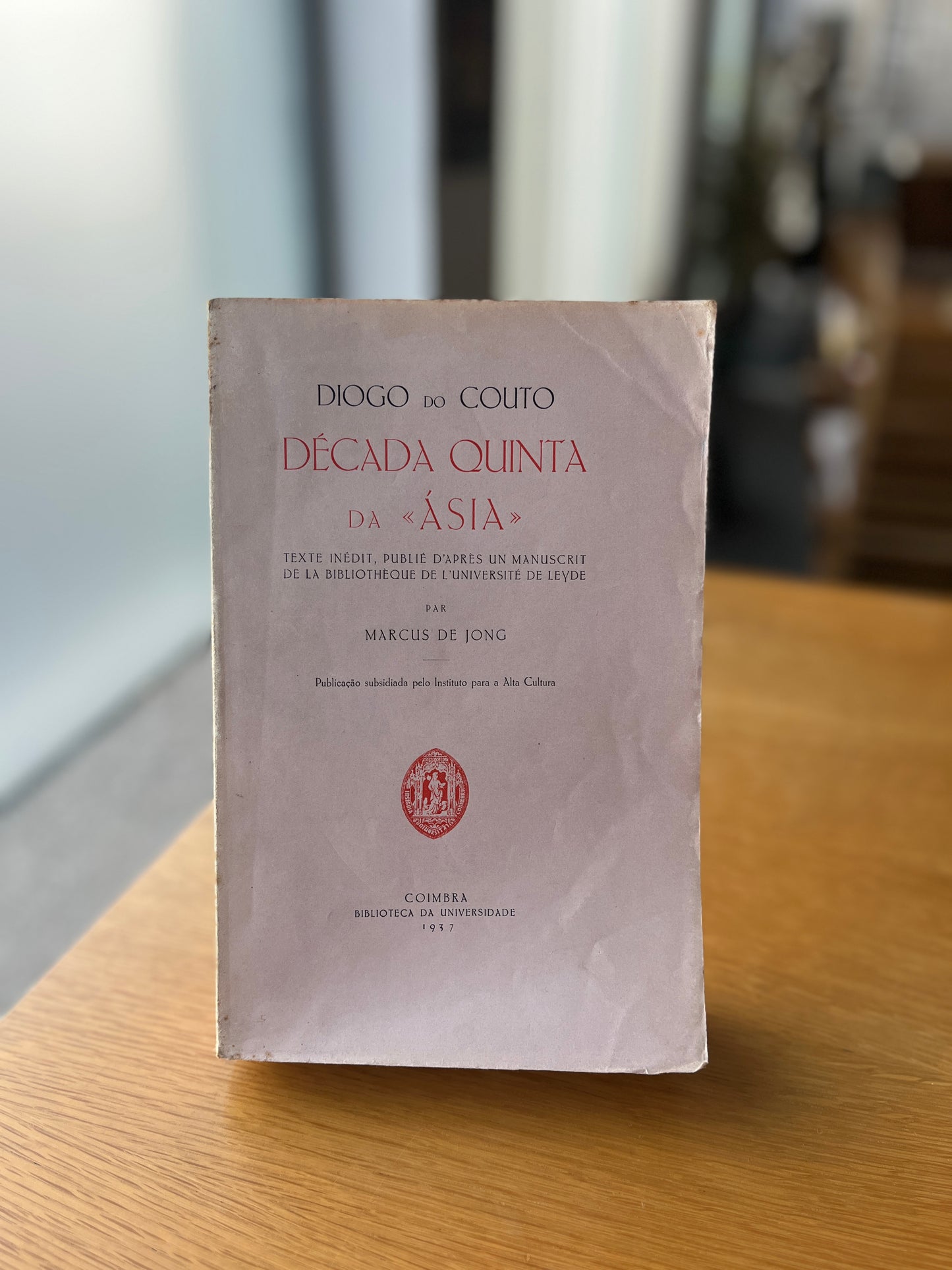 DÉCADA QUINTA DA «ÁSIA»