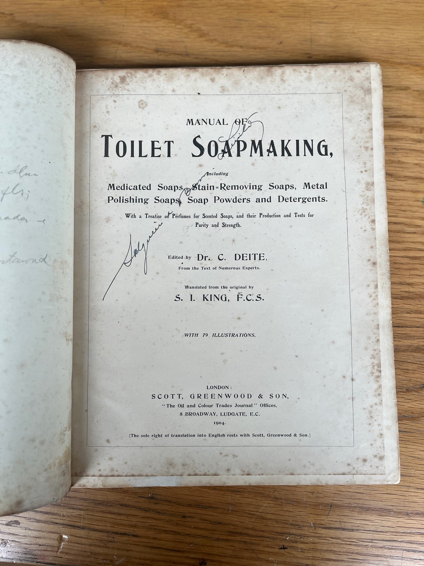 MANUAL OF TOILET SOAPMAKING