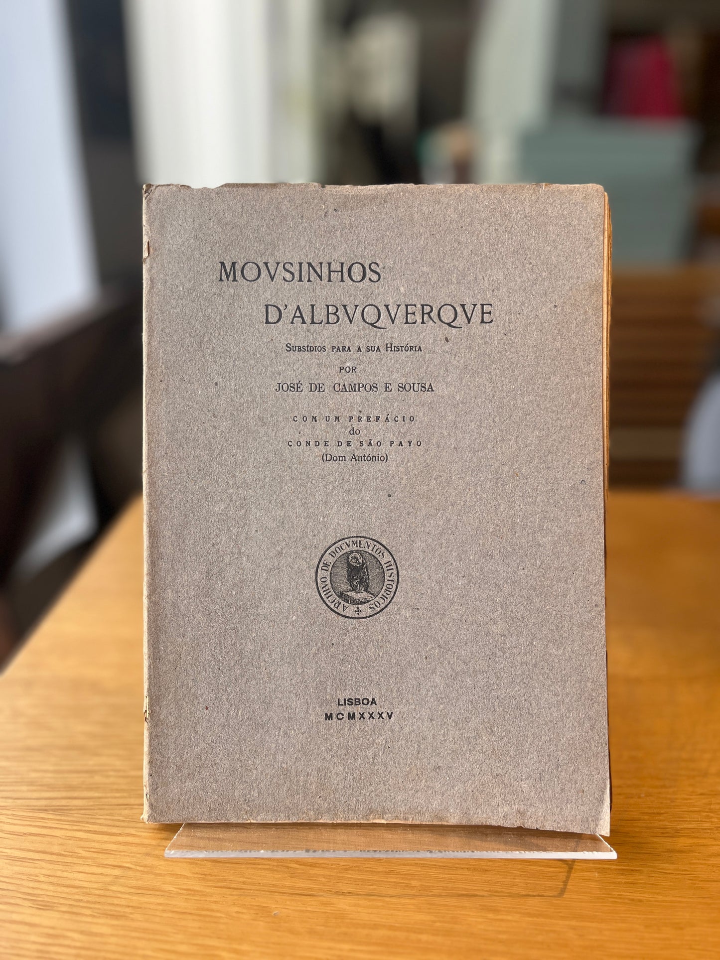 MOUSINHOS D'ALBUQUERQUE SUBSIDIOS PARA A SUA HISTORIA