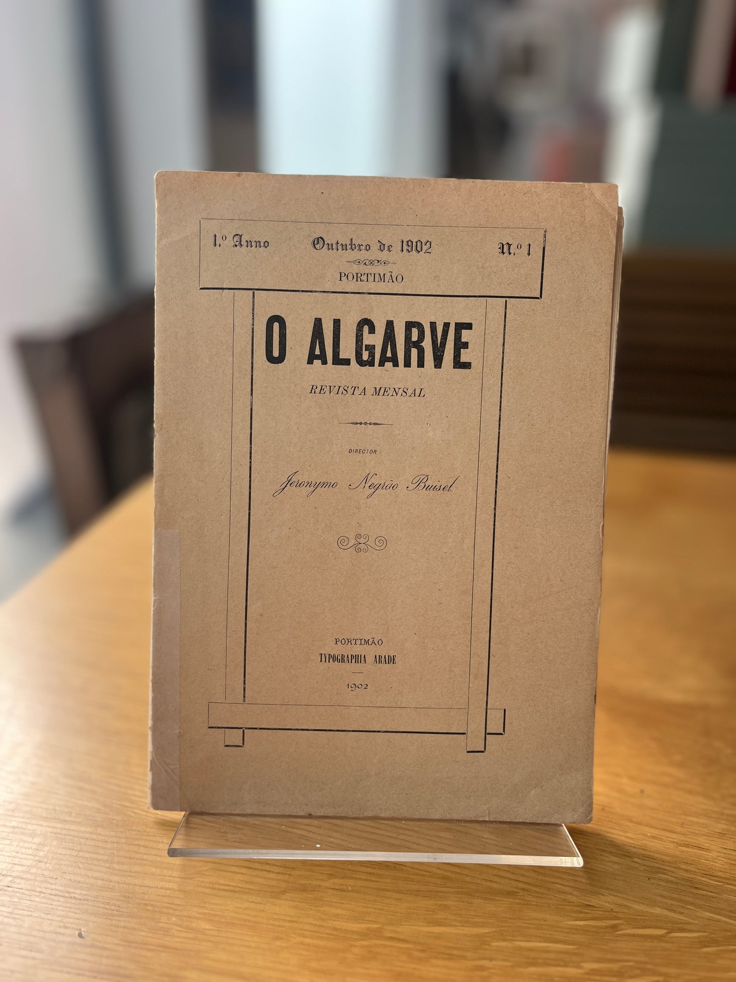 O ALGARVE REVISTA MENSAL Nº 1