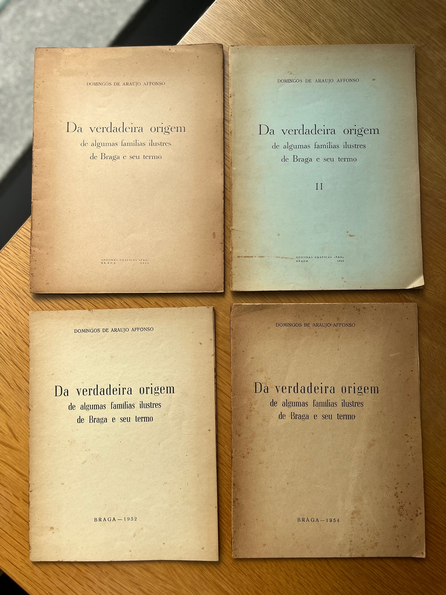 DA VERDADEIRA ORIGEM DE ALGUMAS FAMILIAS DE BRAGA E SEU TERMO