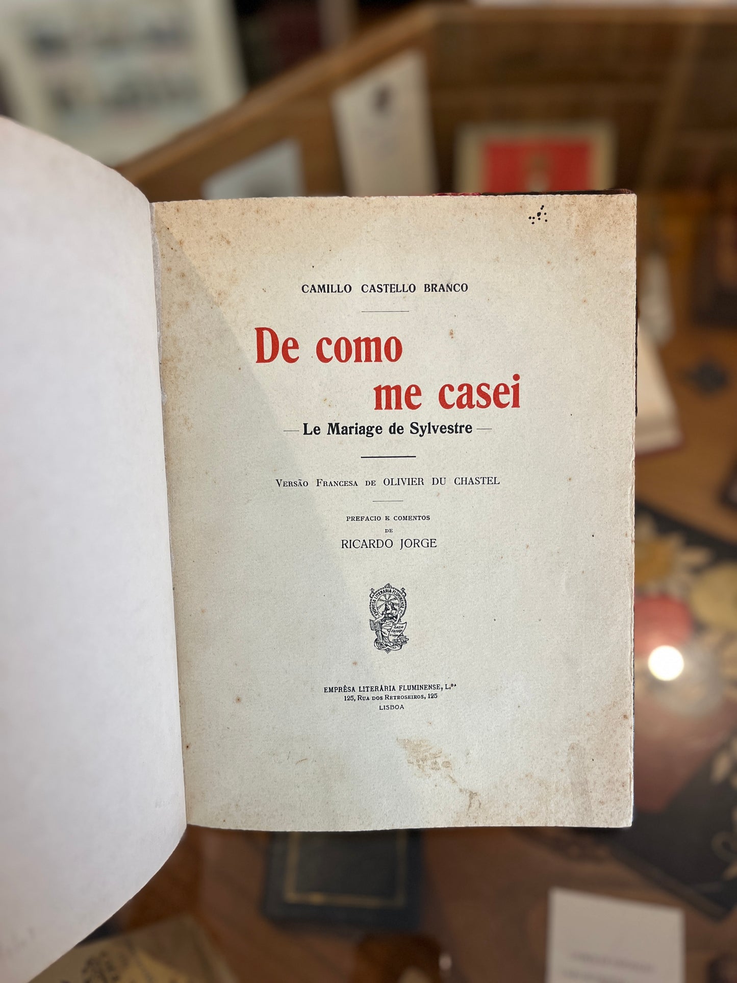 DE COMO ME CASEI, LE MARIAGE DE SYLVESTRE.