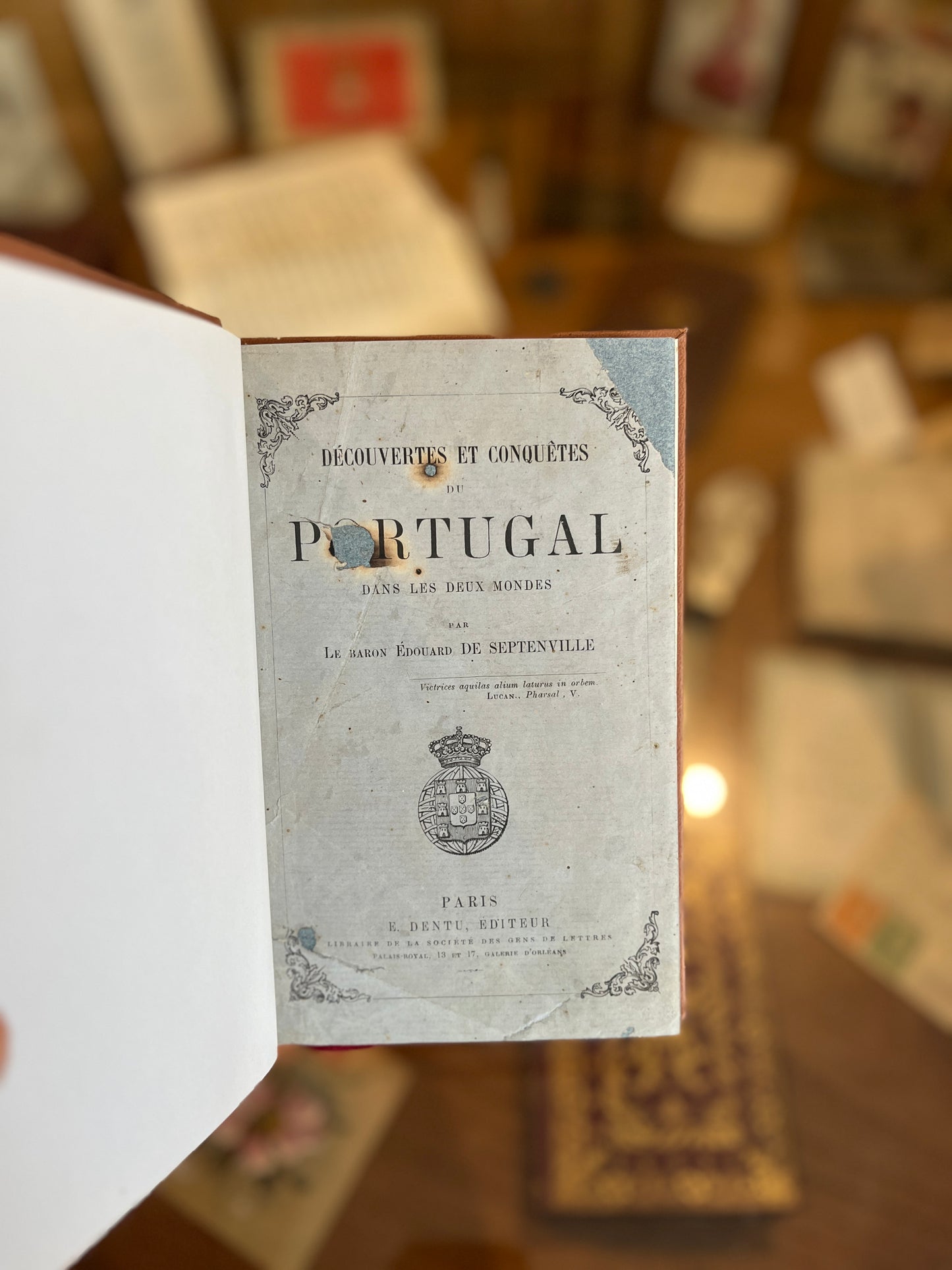DÉCOUVERTES ET CONQUÊTES DU PORTUGAL DANS LES DEUX MONDES