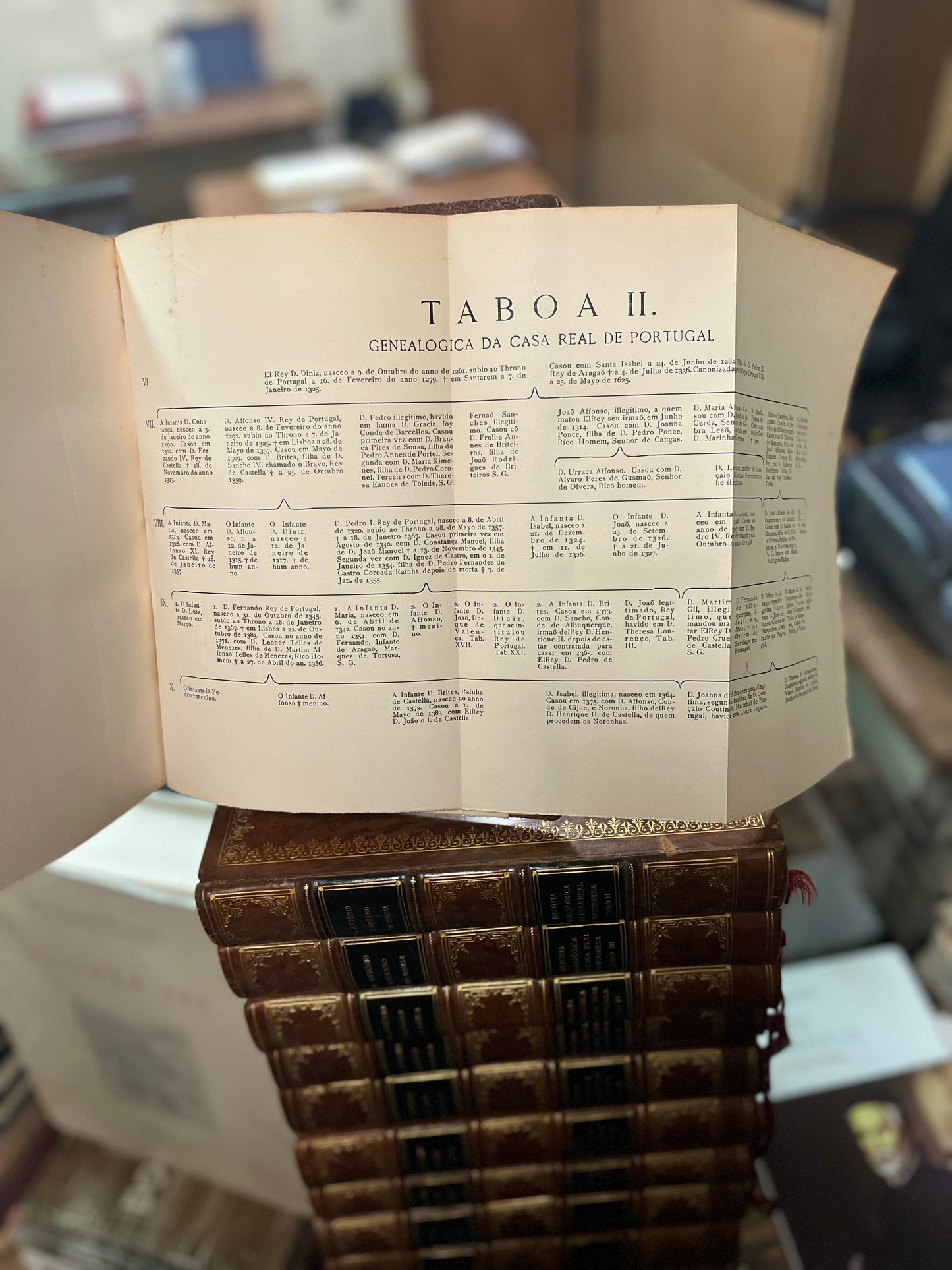 HISTÓRIA GENEALÓGICA DA CASA REAL PORTUGUESA