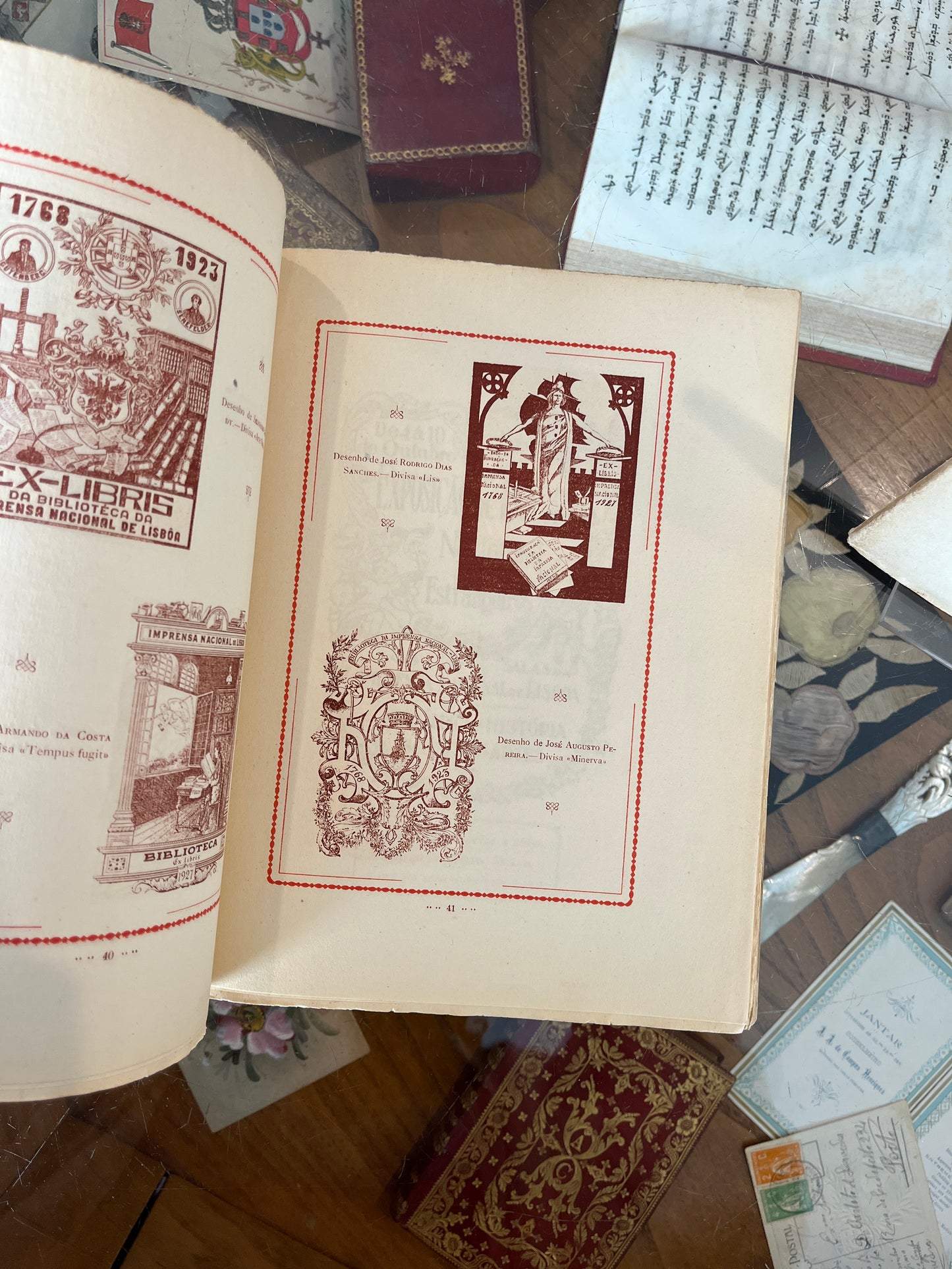 PRIMEIRA EXPOSIÇÃO DE «EX- LIBRIS » EM PORTUGAL