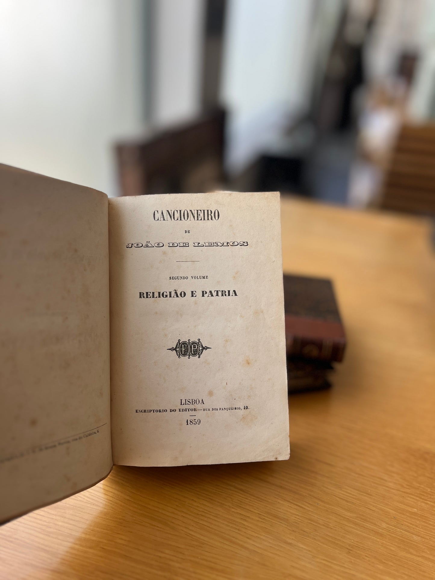 CANCIONEIRO DE JOÃO DE LEMOS