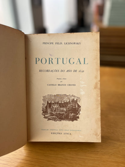 PORTUGAL RECORDAÇÕES DO ANO DE 1842