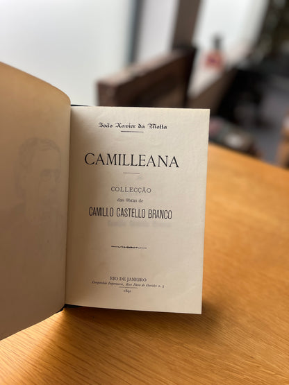 CAMILLEANA - COLLECÇÃO DAS OBRAS DE CAMILLO CASTELLO BRANCO