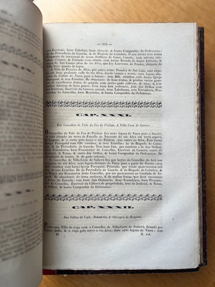 COROGRAFIA PORTUGUEZA E DESCRIPÇAM TOPOGRAFICA 3 VOL.