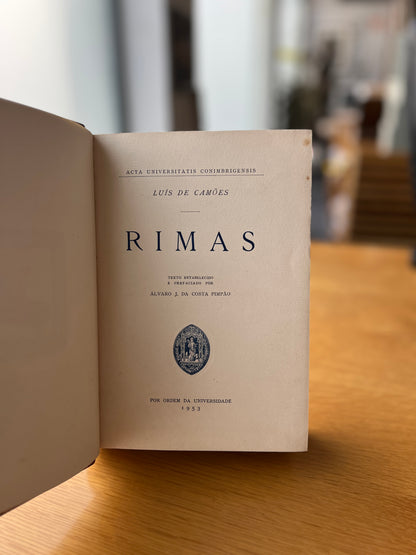 RIMAS DE LUÍS DE CAMÕES