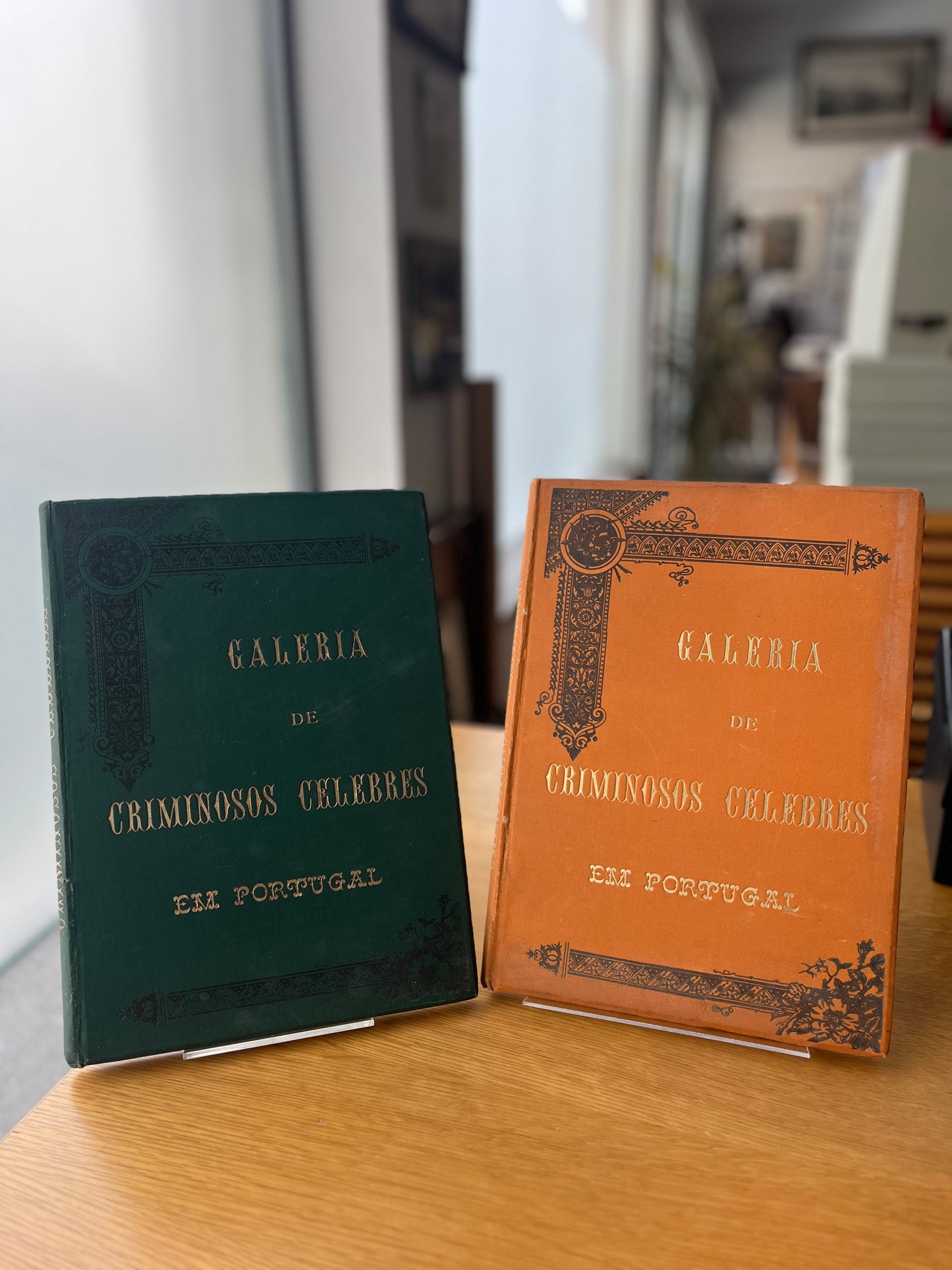 GALERIA DE CRIMINOSOS CELEBRES EM PORTUGAL, 2 VOL.