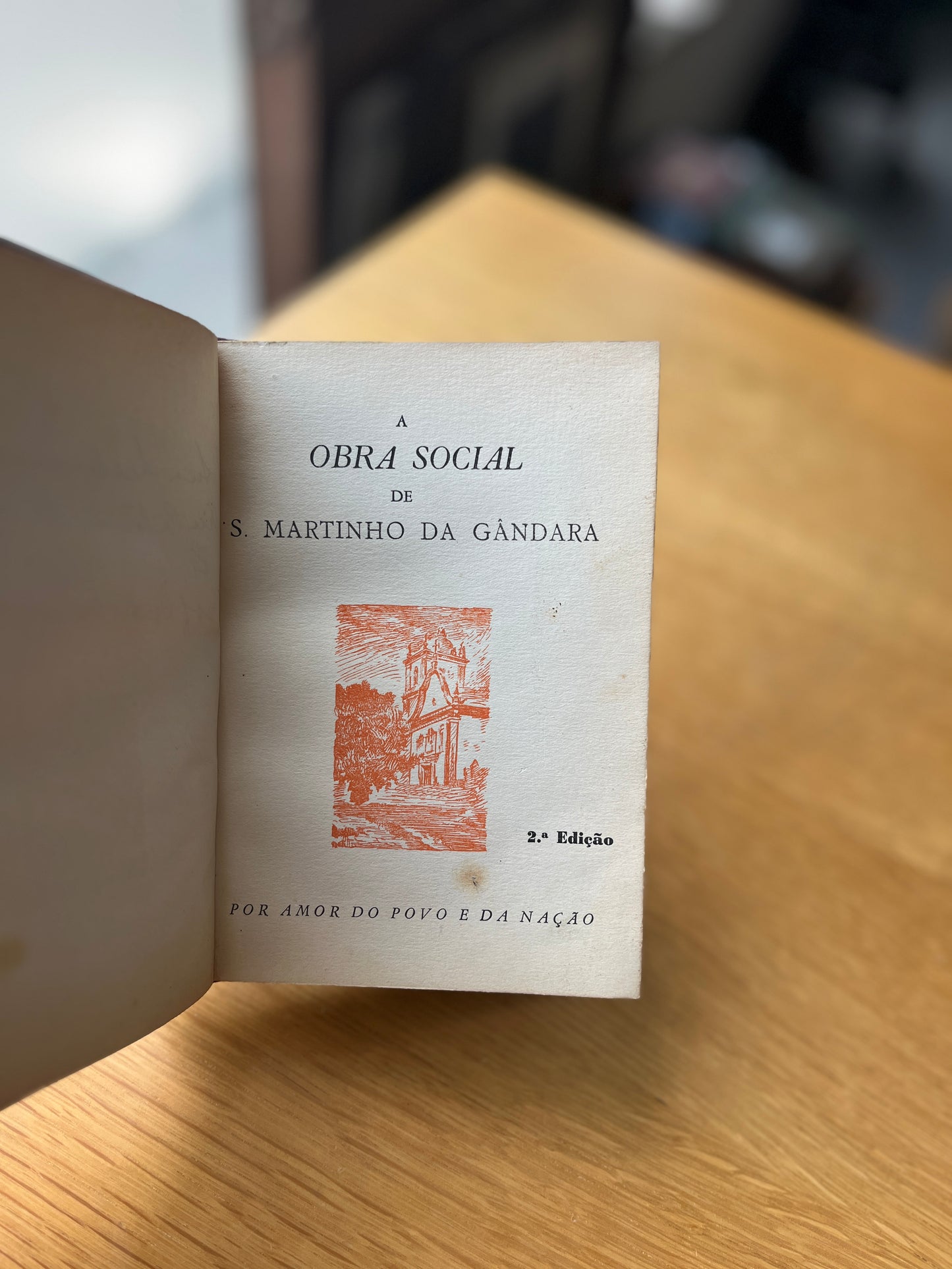 A OBRA SOCIAL DE S. MARTINHO DA GÃNDARA