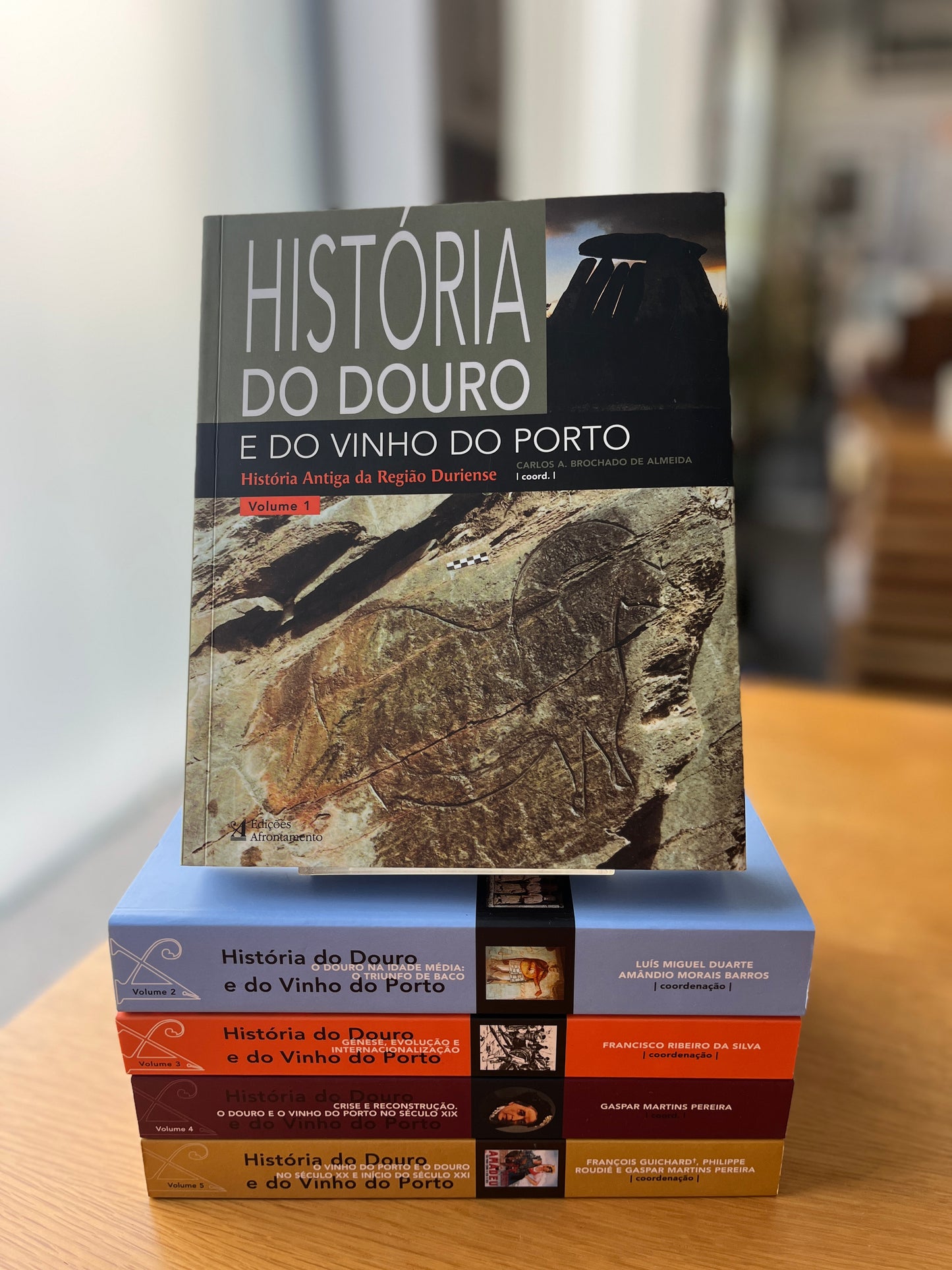 HISTÓRIA DO DOURO E DO VINHO DO PORTO, 5 VOL.