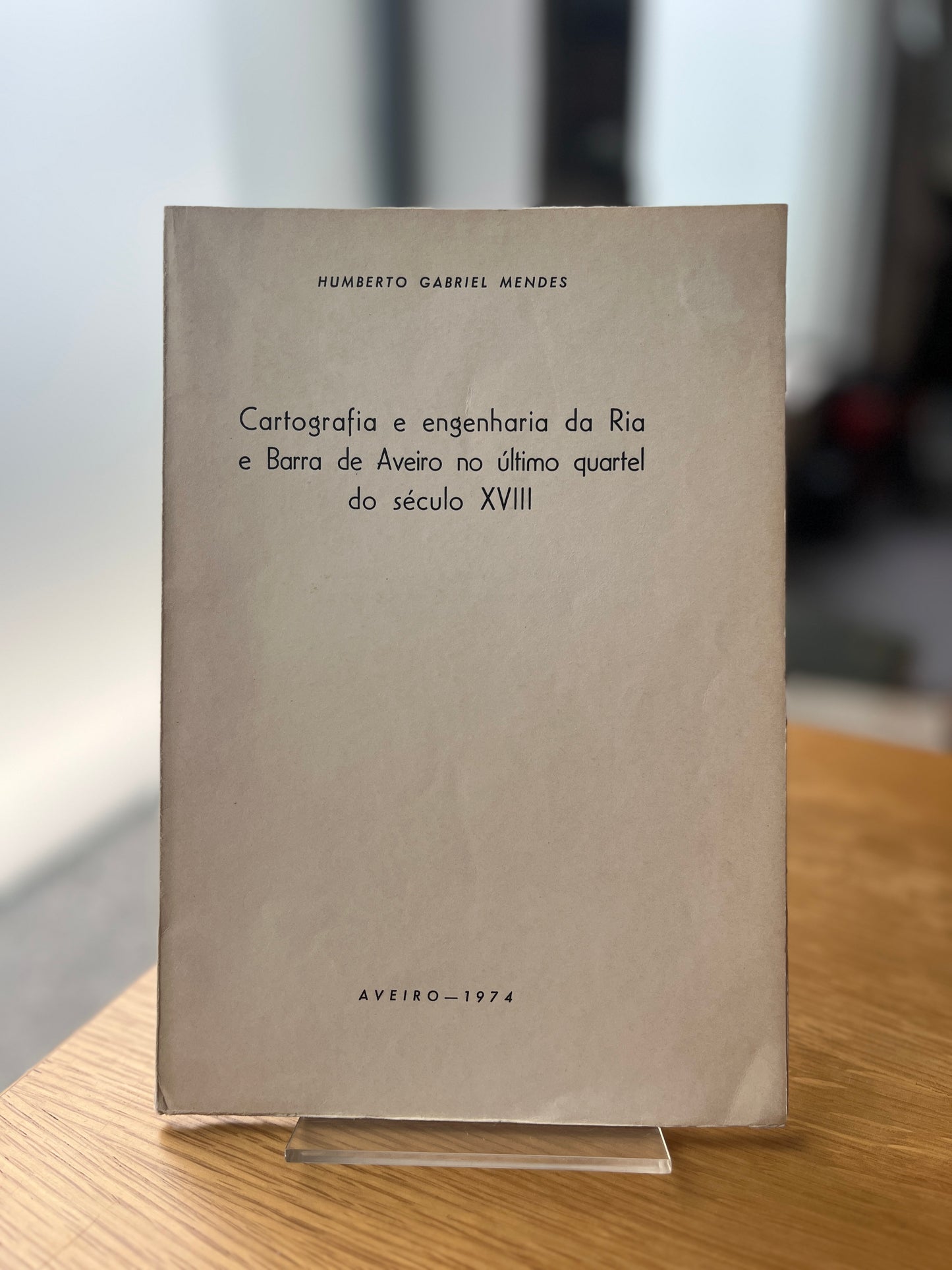 CARTOGRAFIA E ENGENHARIA DA RIA E BARRA DE AVEIRO