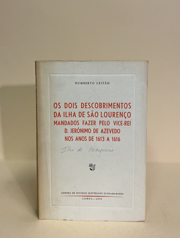 OS DOIS DESCOBRIMENTOS DA ILHA DE SÃO LOURENÇO