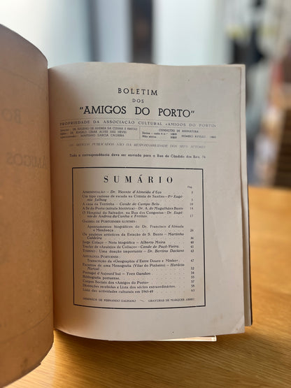 BOLETIM DOS "AMIGOS DO PORTO"