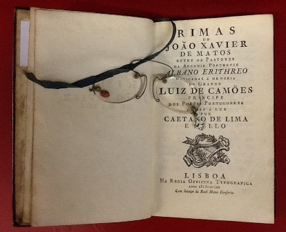 RIMAS/ DE/ JOÃO XAVIER/ DE MATOS