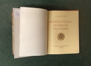 MAJÓLICA ITALIANA DO PAÇO DE VILA VIÇOSA