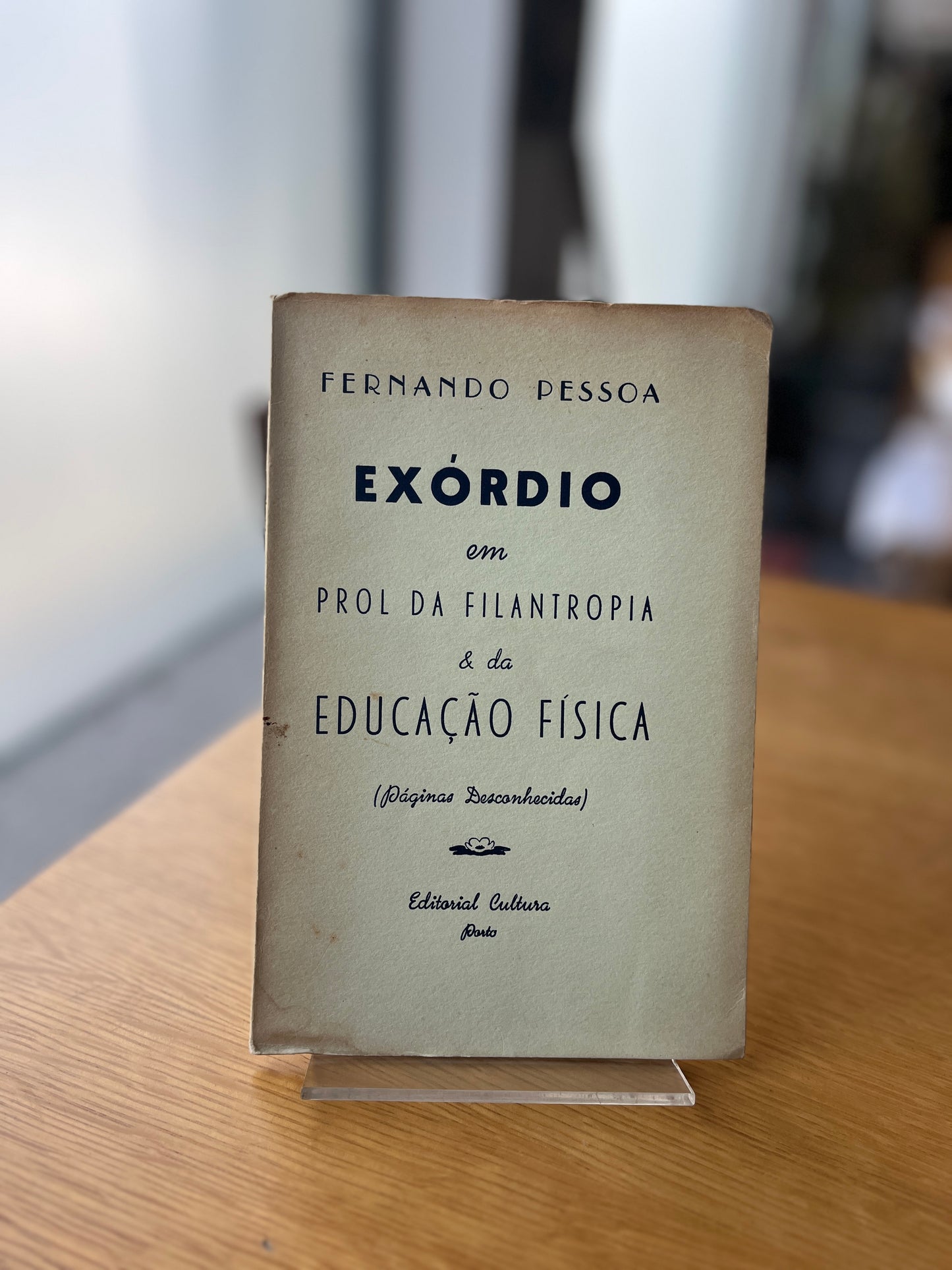 EXÓRDIO EM PROL DA FILANTROPIA  DA EDUCAÇÃO FÍSICA