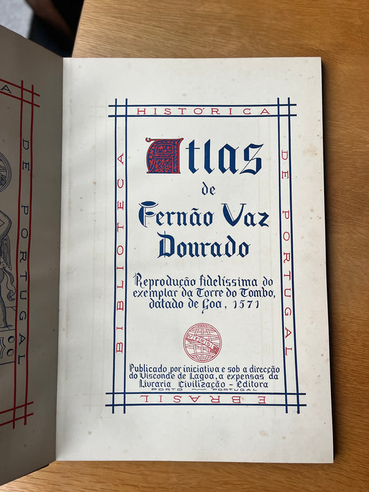 ATLAS DE FERNÃO VAZ DOURADO