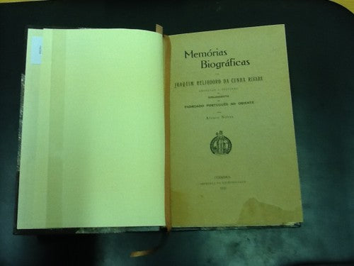 MEMÓRIAS BIOGRÁFICAS