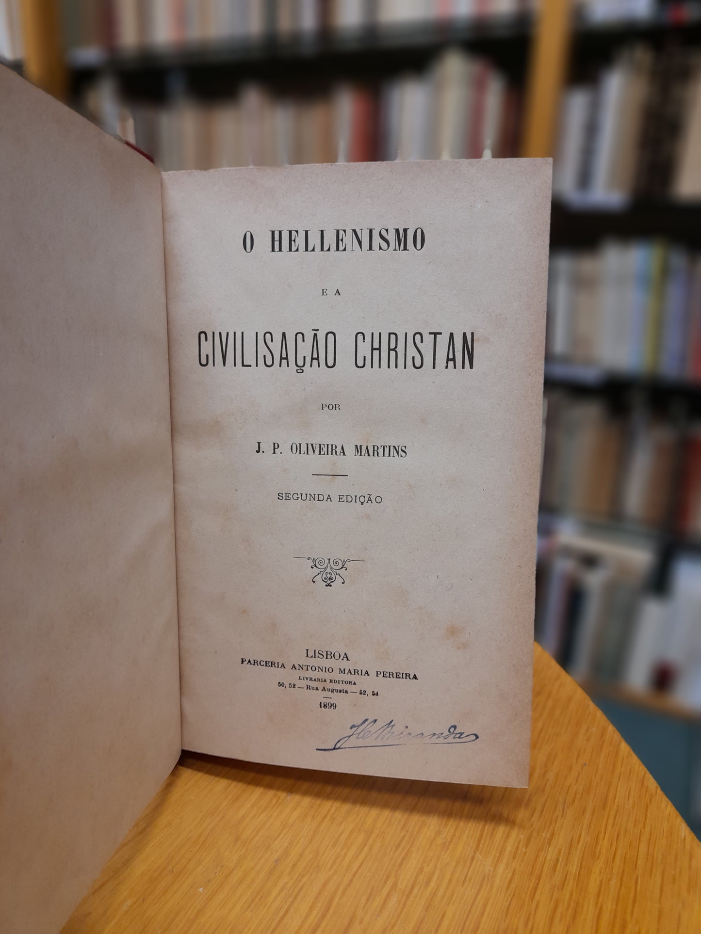 O HELLENISMO E A CIVILISAÇÃO CHRISTAN