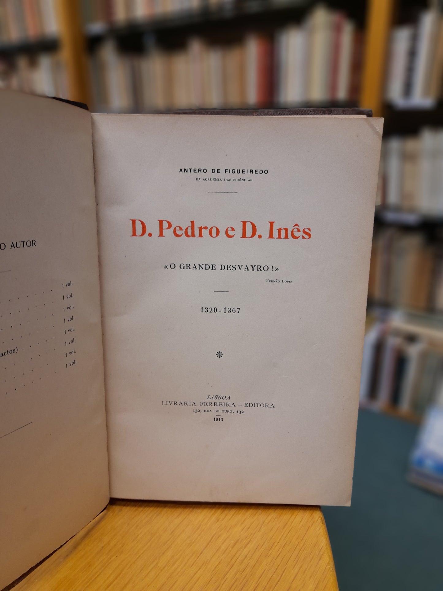 D. PEDRO E D. INÊS