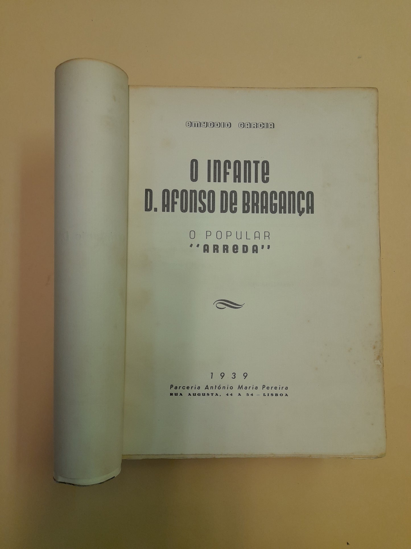 O INFANTE D. AFONSO DE BRAGANÇA